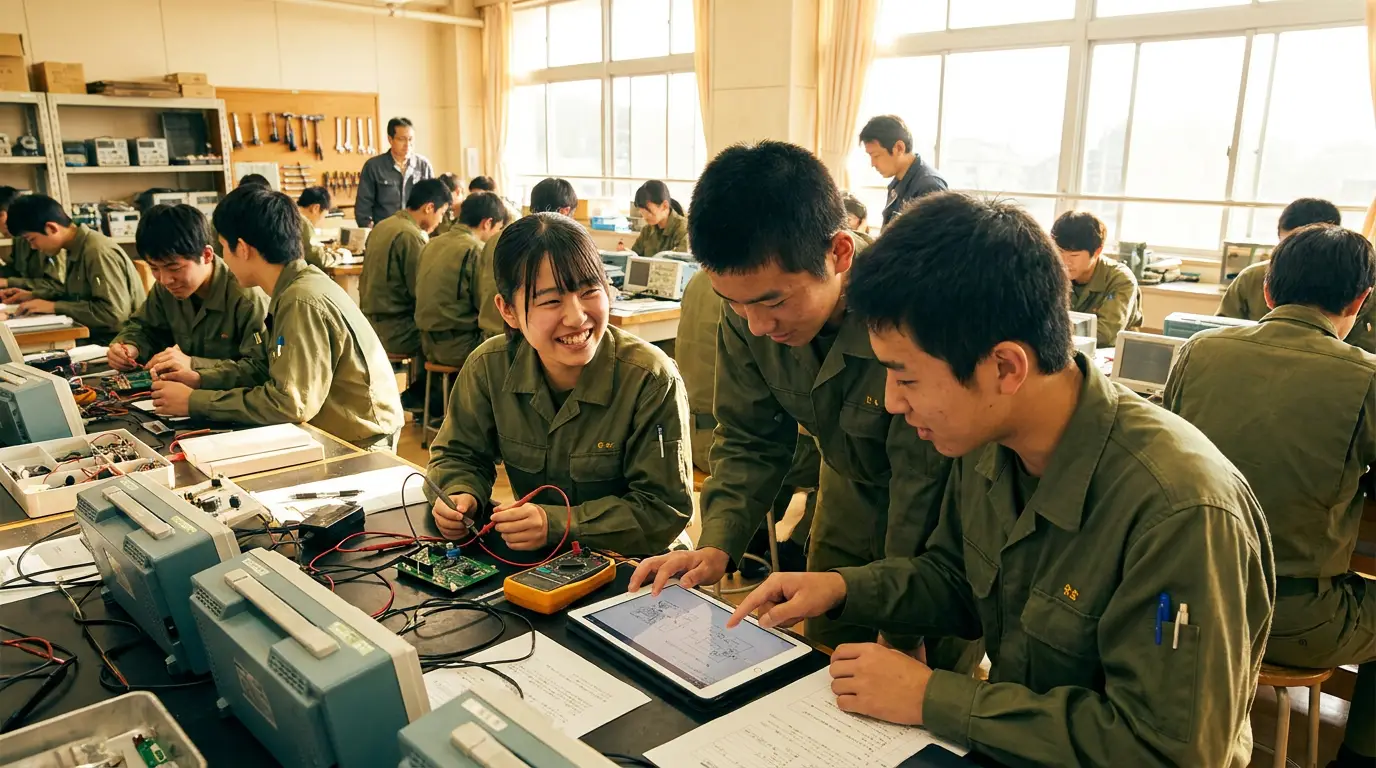 陸上自衛隊高等工科学校のイメージ